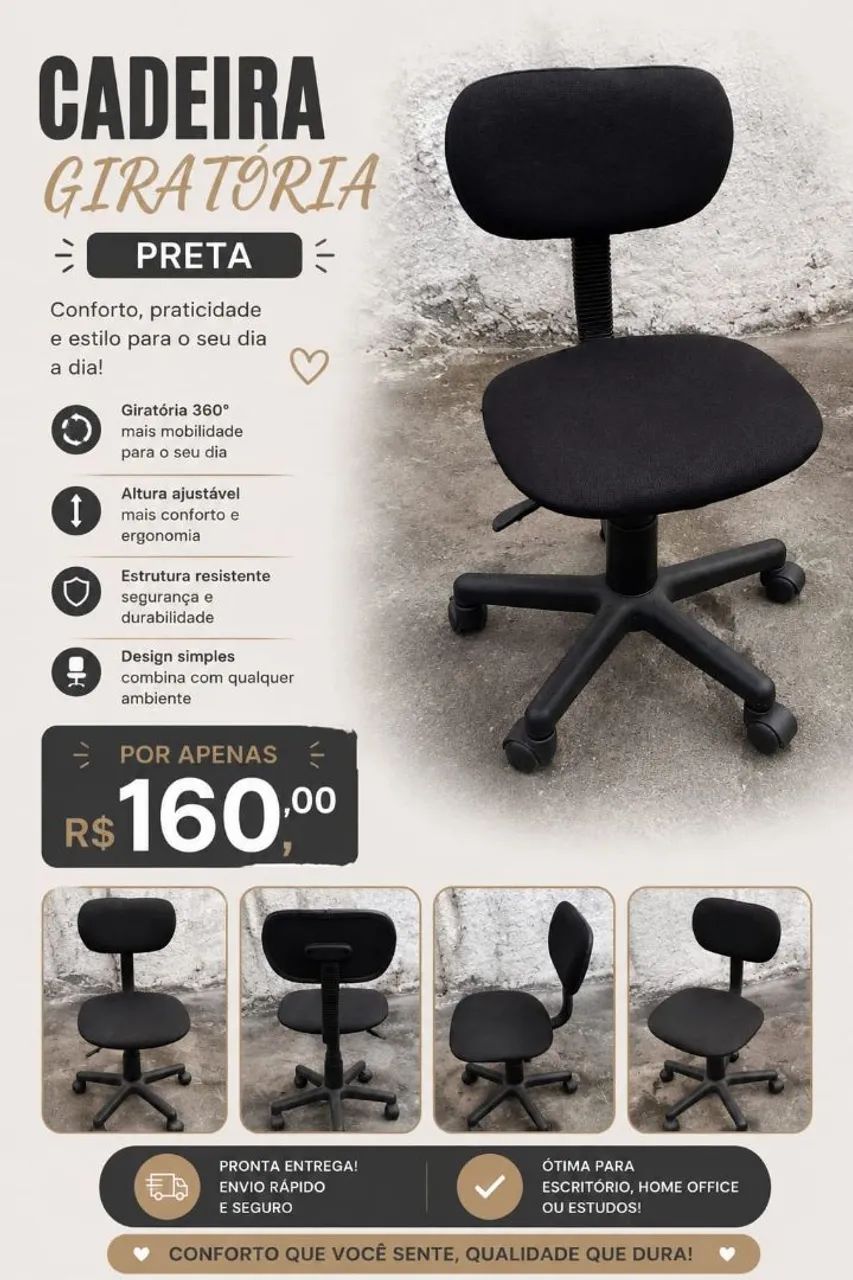 Cadeira Giratória 
