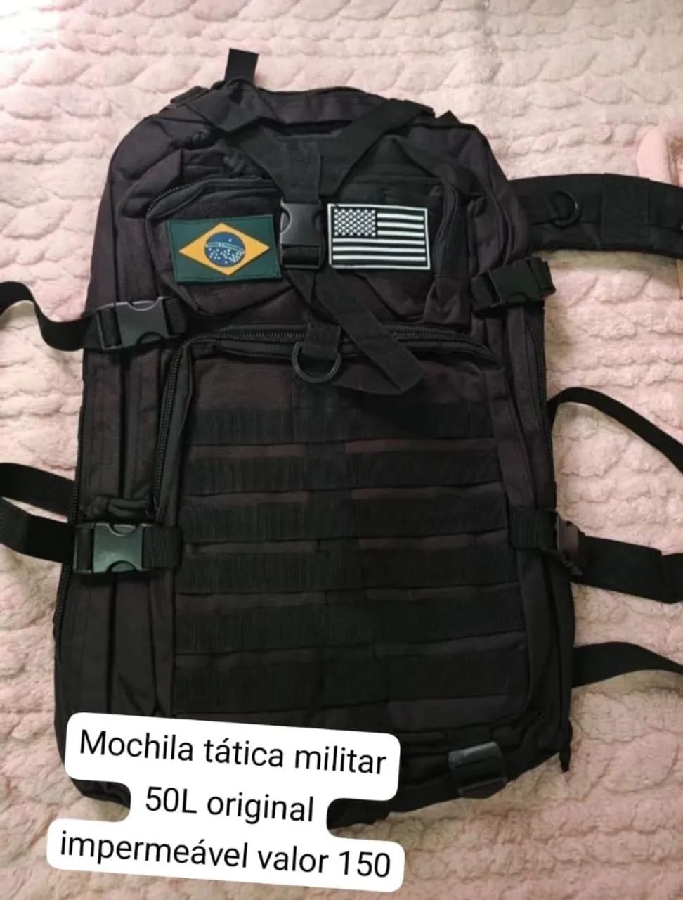 Mochila tática militar 50L - Foto 2