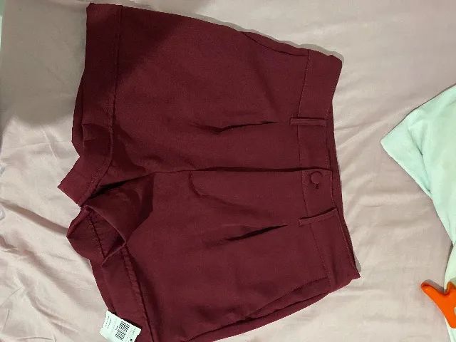 SHORT DE ALFAIATARIA NOVO