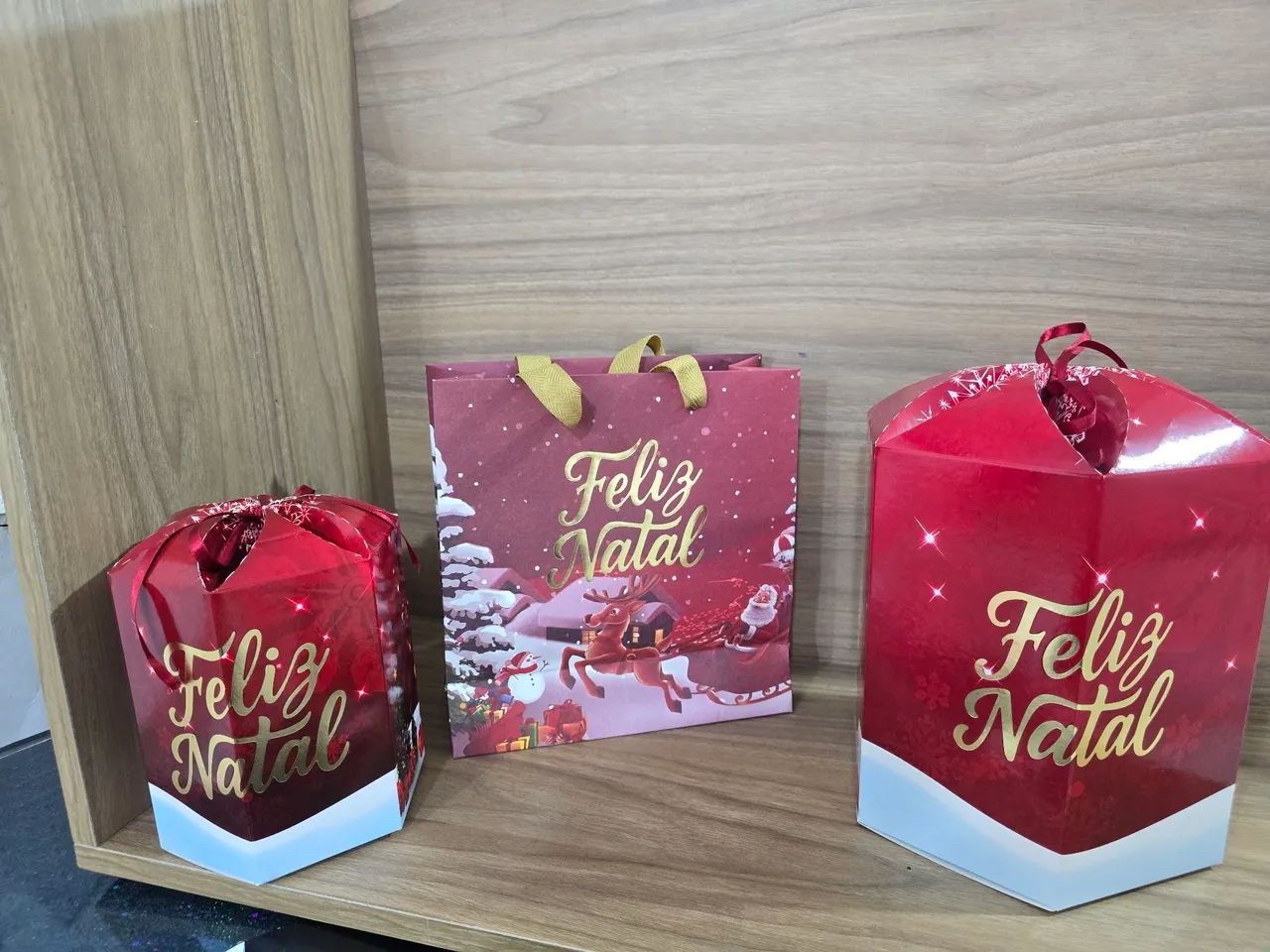 Caixas para panetone e brindes  - Foto 3