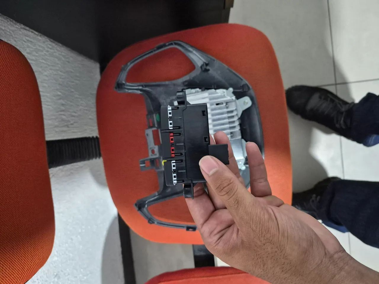 Som original ford Ka com comando de pisca, travas e com moldura  - Foto 4