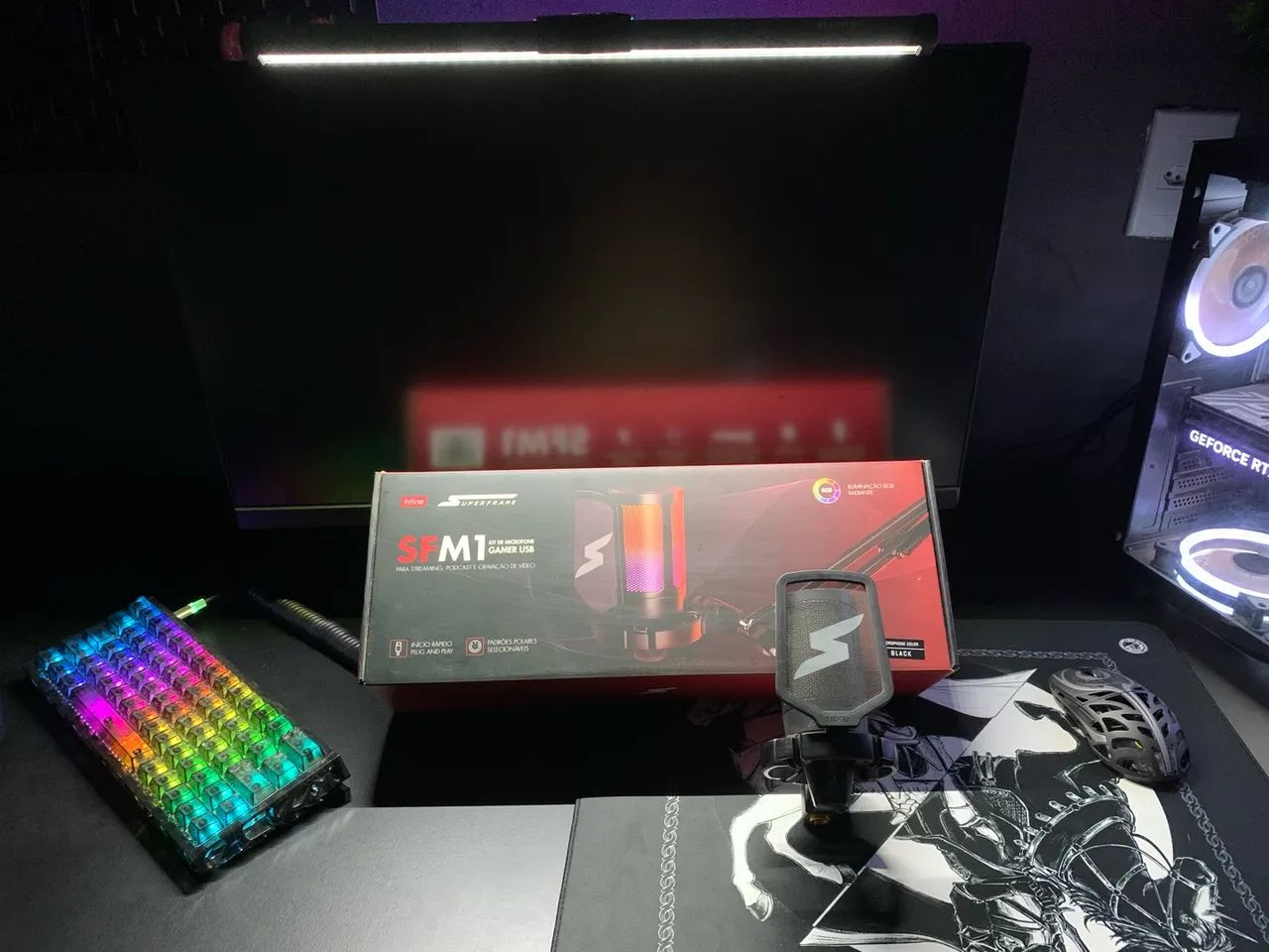Microfone Fifine x Superframe SFM1 RGB - Foto 2