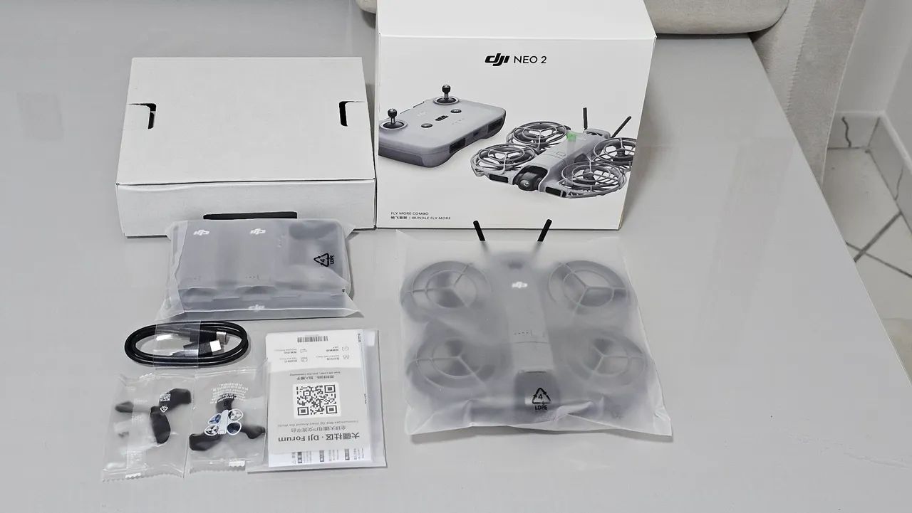 Dji neo 2 combo com transmissor, SEM controle. - Foto 3
