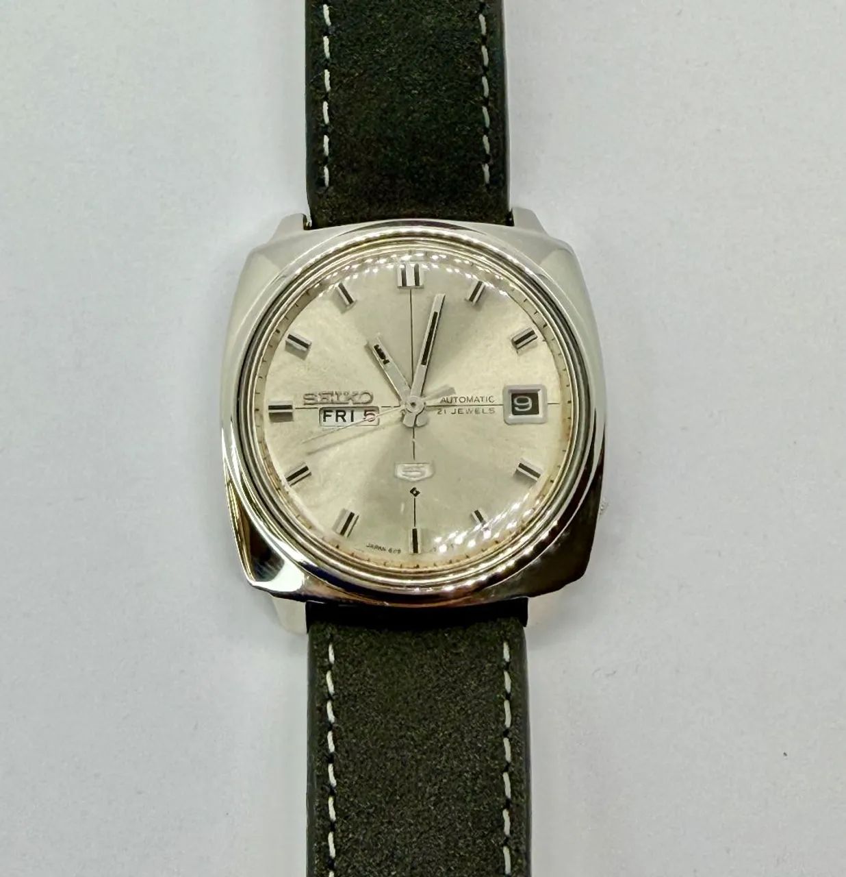 Relógio automático Seiko 6119-7130 - Foto 3