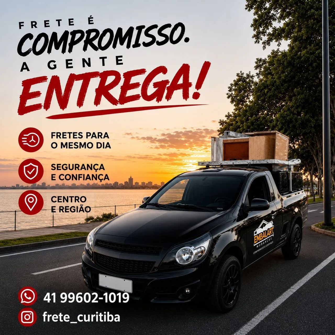 Frete Compromisso Agente Entrega Disponível 