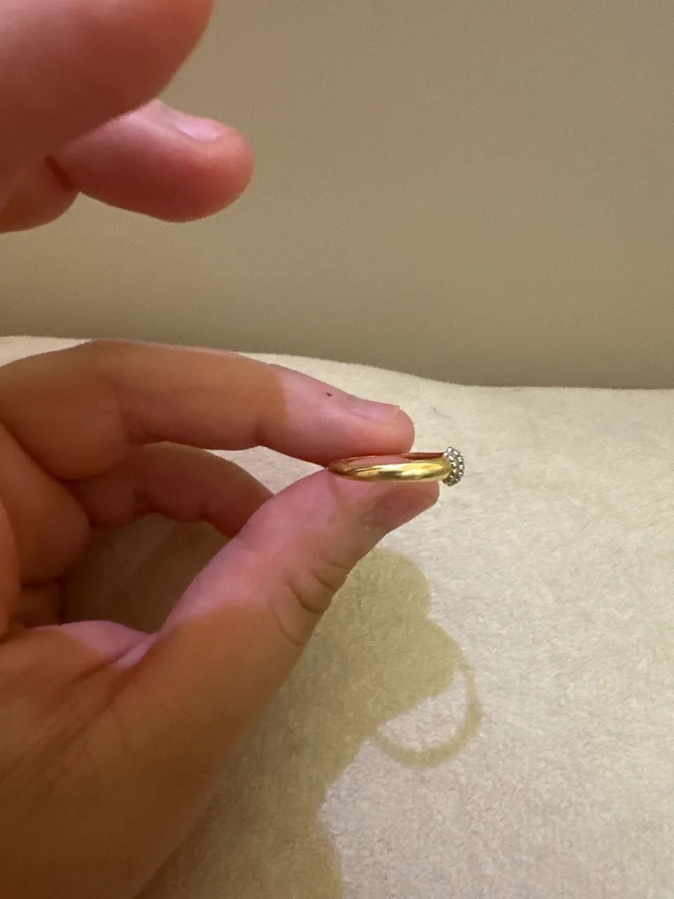 VENDO ANEL OURO VIVARA  - Foto 4
