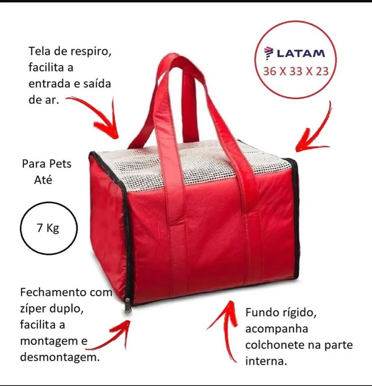 Bolsa Transporte de petz - Foto 5