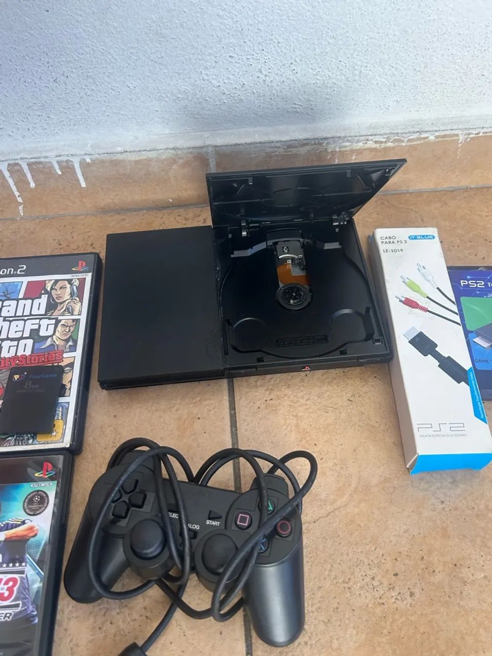 Ps2 slim conservado com leitor ok  - Foto 4