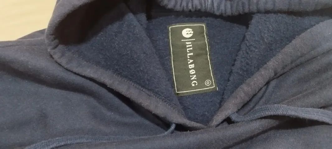 Casaco de Moletom Azul da Billabong - Foto 3