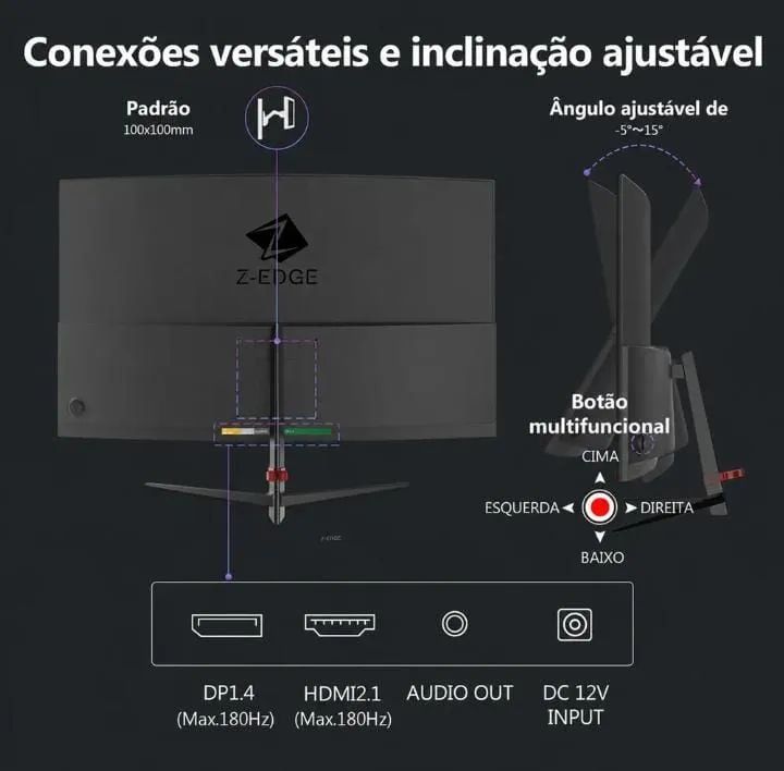 MONITOR NOVO(NUNCA USADO) - Foto 2