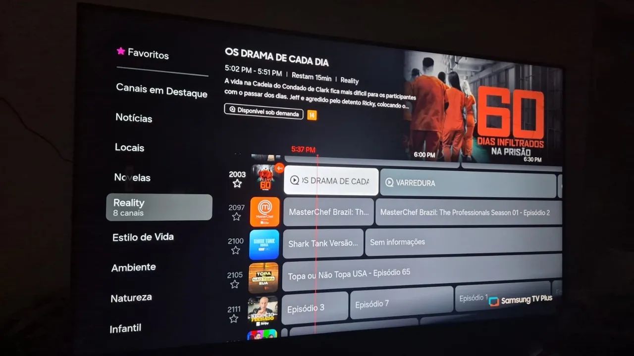 TV SAMSUNG 55 POLEGADAS NA CAIXA COM NOTA FISCAL - Foto 3