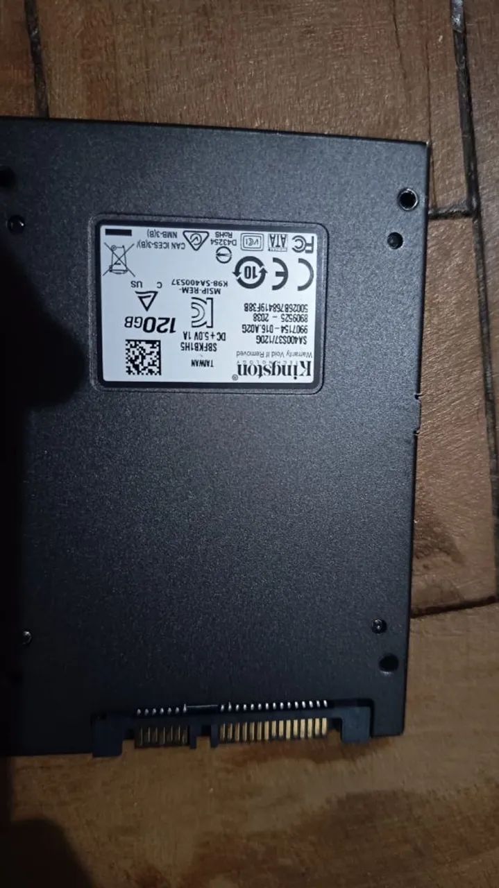 SSD Kingston 120 GB Sata - Foto 2