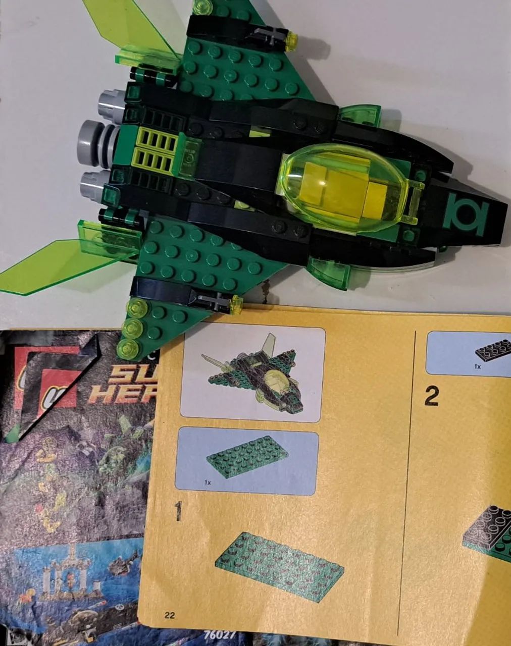 Lego Set 76025 Lanterna Verde Incompleto - Foto 4