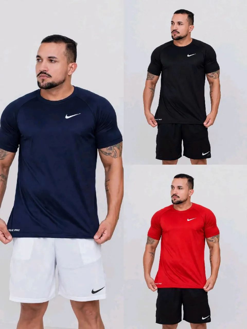 Camisas Adidas e Nike no tecido Dry fit Premium  - Foto 3
