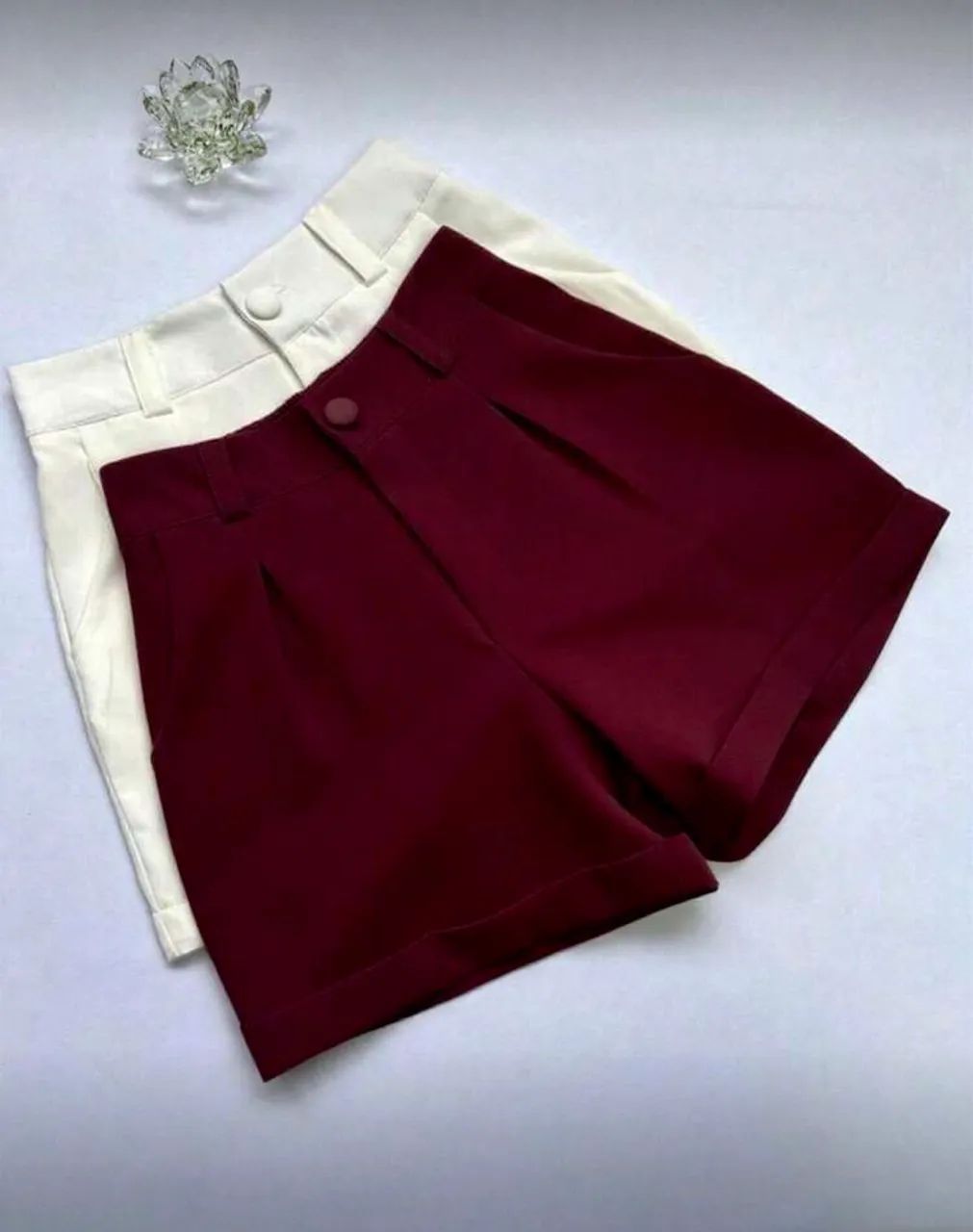 Shorts Femininos Alfaiataria 