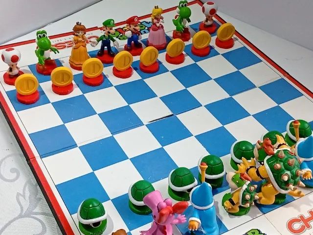 XADREZ SUPER MARIO CHESS COLLECTOR EDITION NINTENDO 2010 - Foto 2