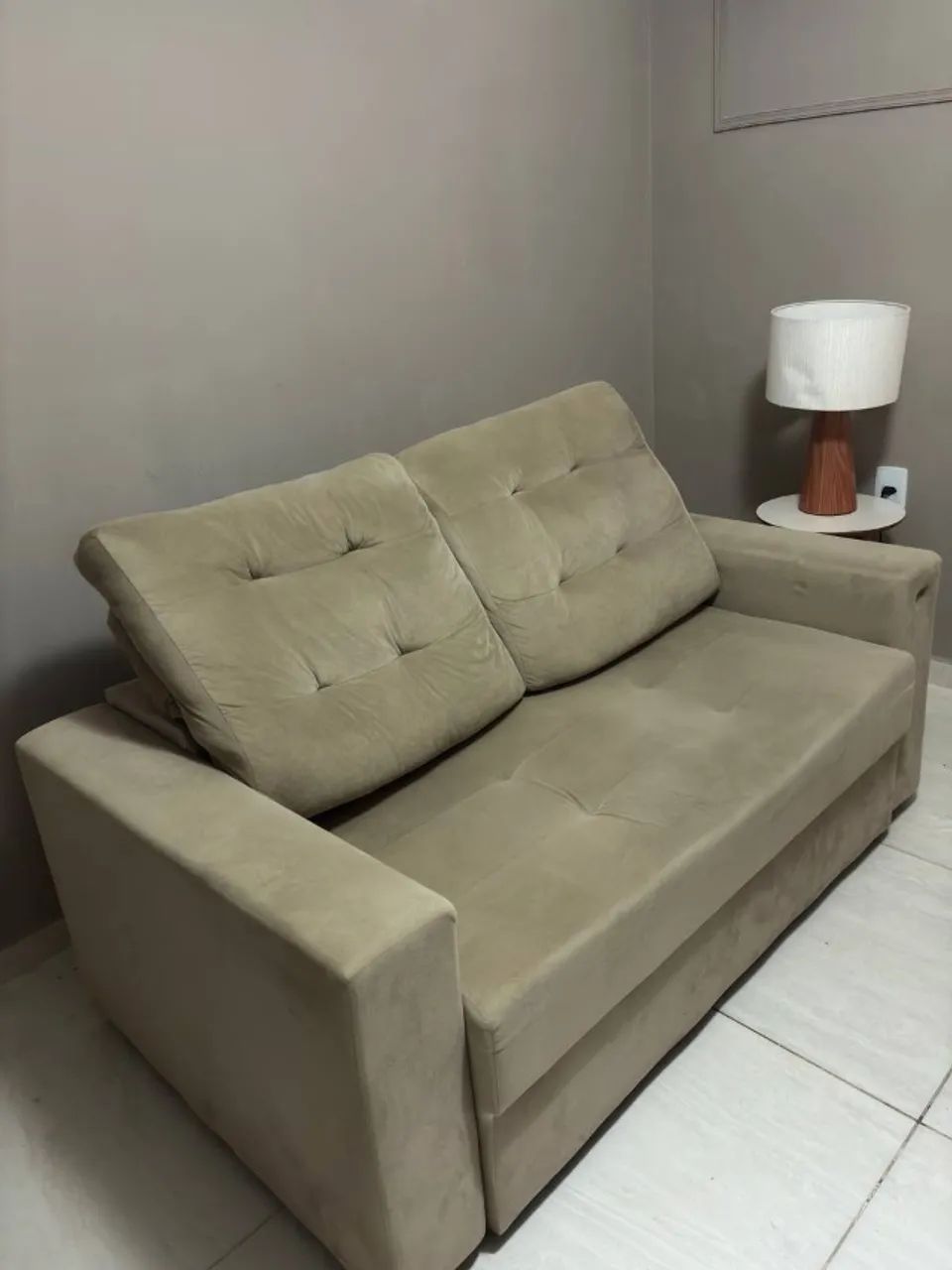 sofá retratil 2 lugares - Foto 4
