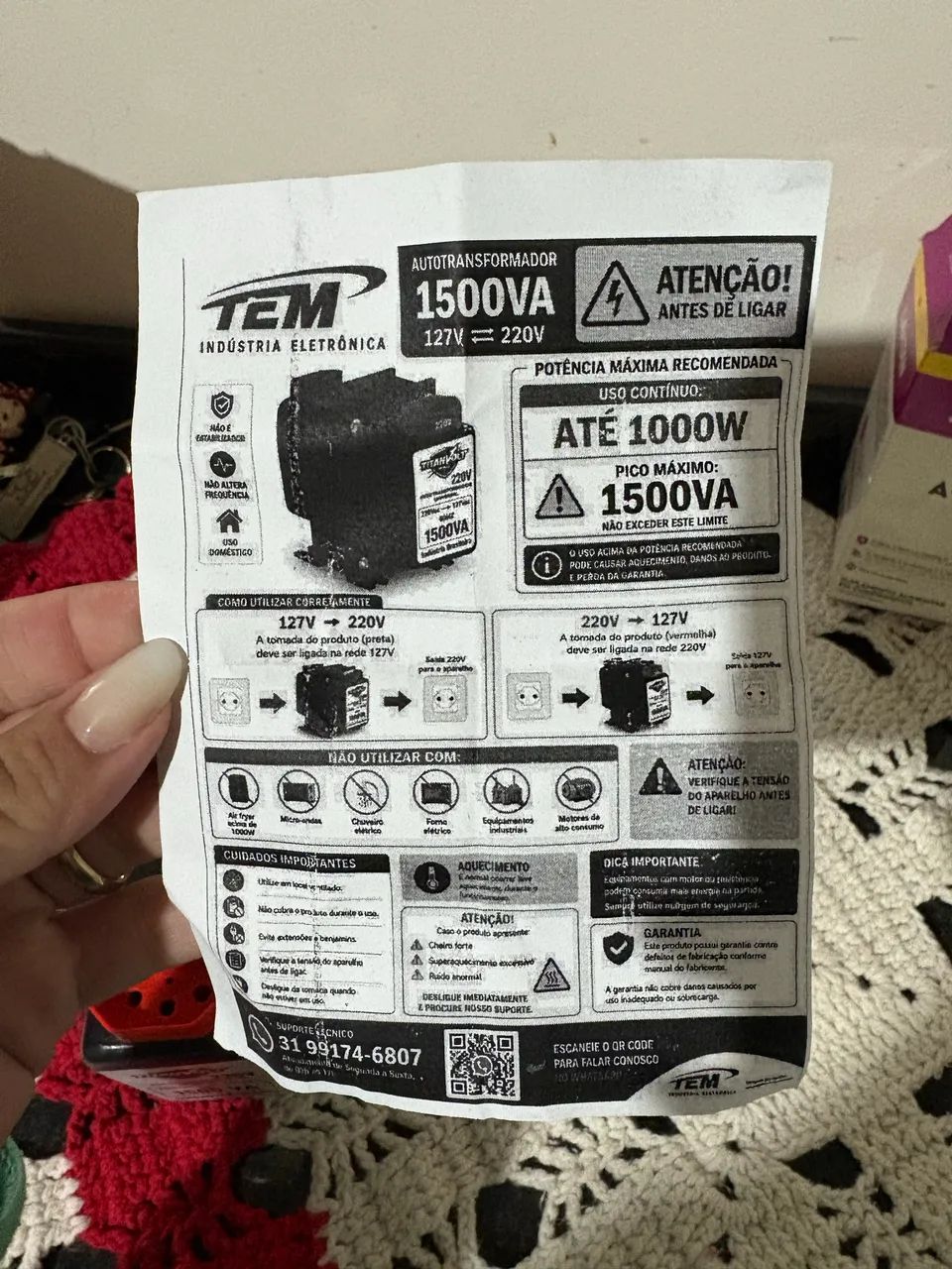 Tranformador de 127v para 220v  - Foto 3