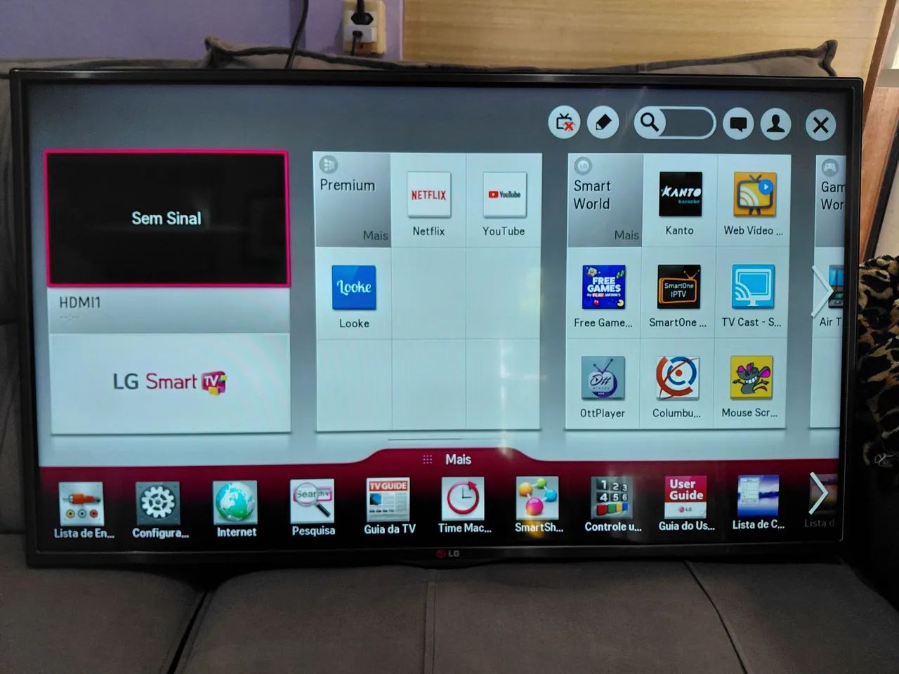 Vendo smart TV LG 42 polegadas
