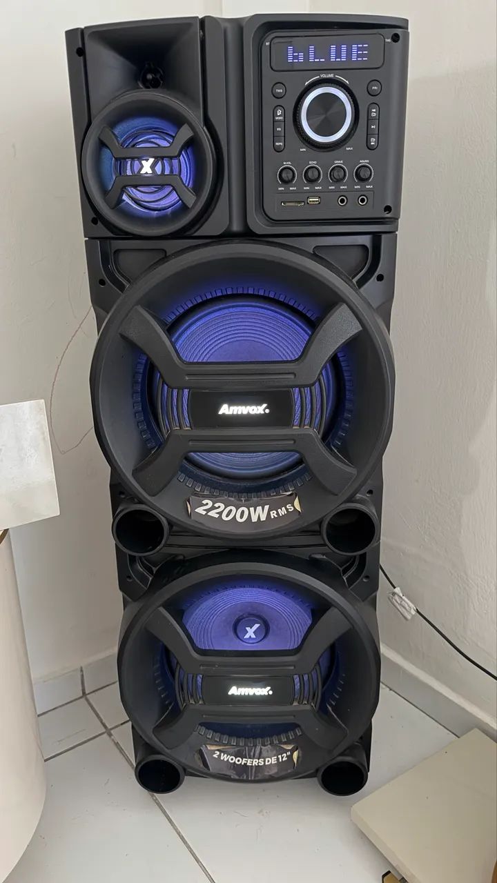 Caixa de Som 2200rms qualidade com preço TOP - Foto 2