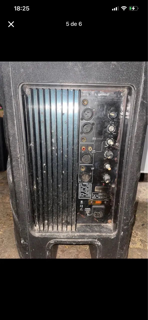 Vendo 2 caixas de som 15 polegadas  - Foto 2