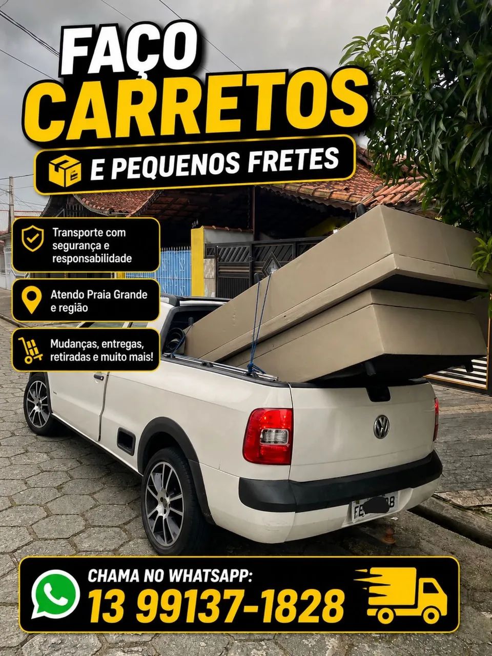 carretos e fretes *