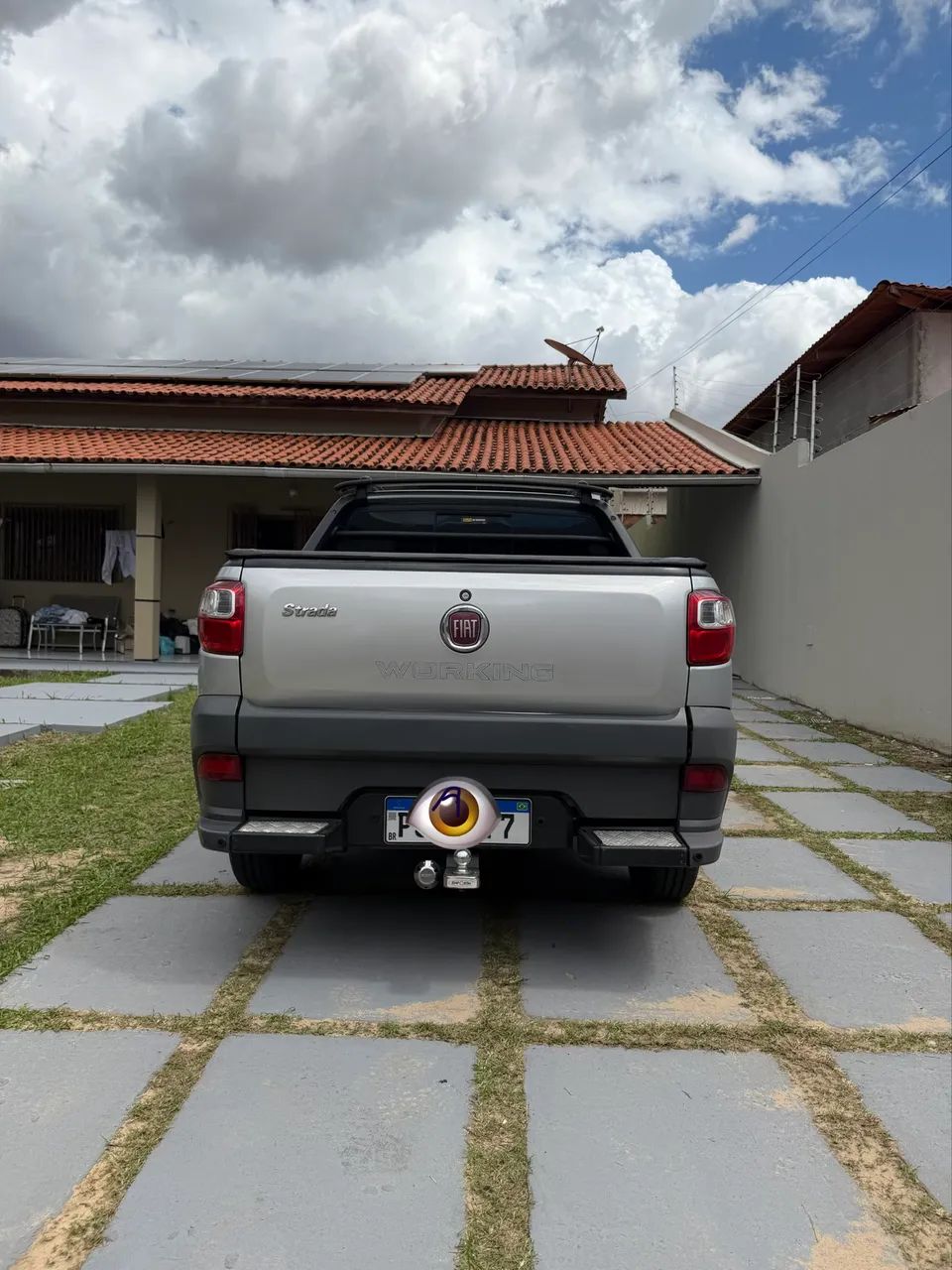 Fiat Strada Working Hard 1.4 Fire Flex 8V CD 2017 - Foto 5