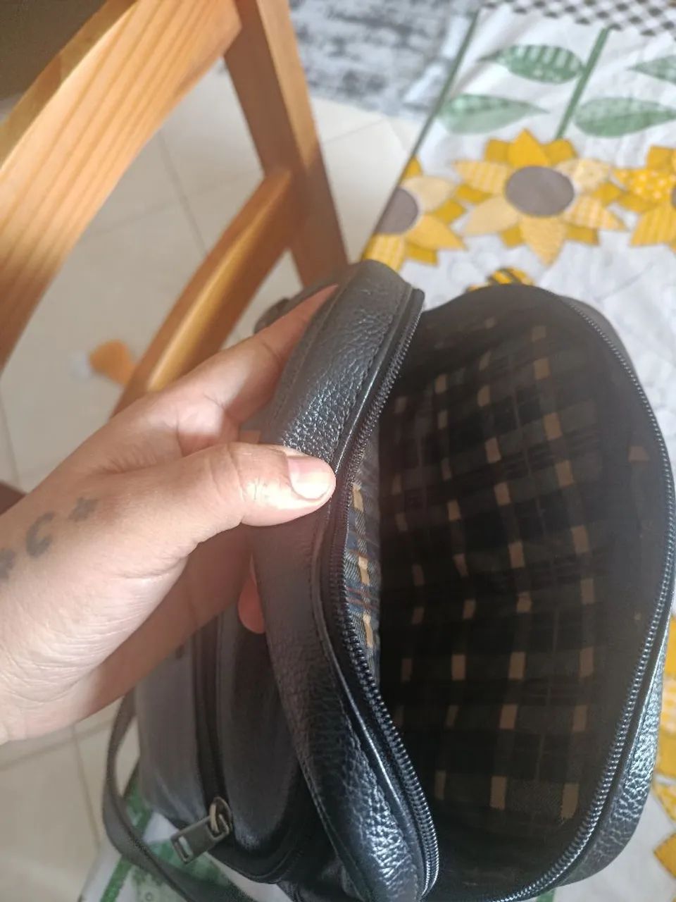 bolsa couro couribi