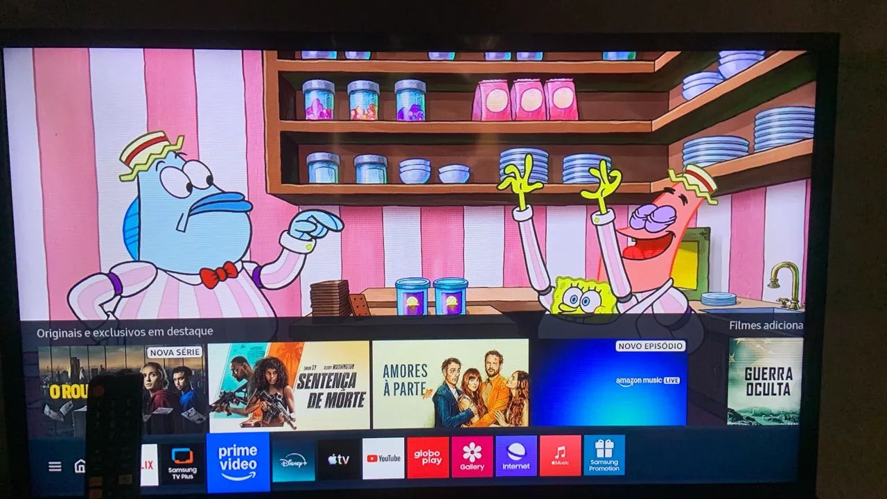 TV SMART SAMSUNG 32? POLEGADAS FUNCIONANDO 100%