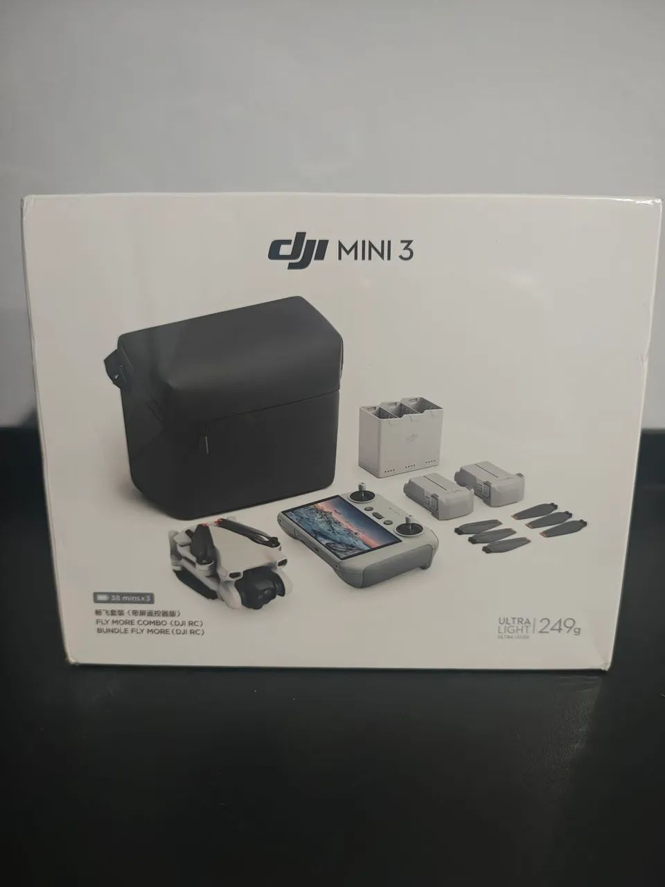 Drone DJI MINI 3 completo combo RC tela LACRADO OFERTA EXCLUSIVA 