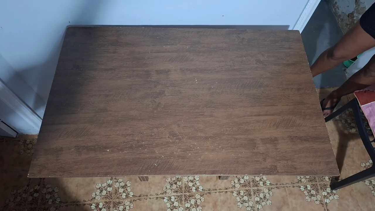 MESA RETANGULAR MDP 4 LUGARES - Foto 5