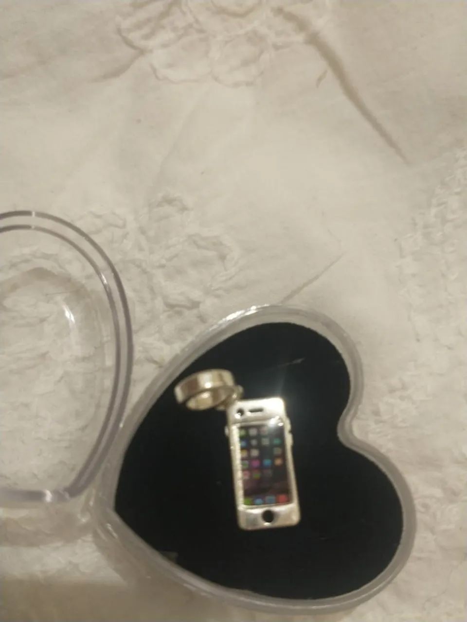 Pingente prata para cordão  - Foto 3
