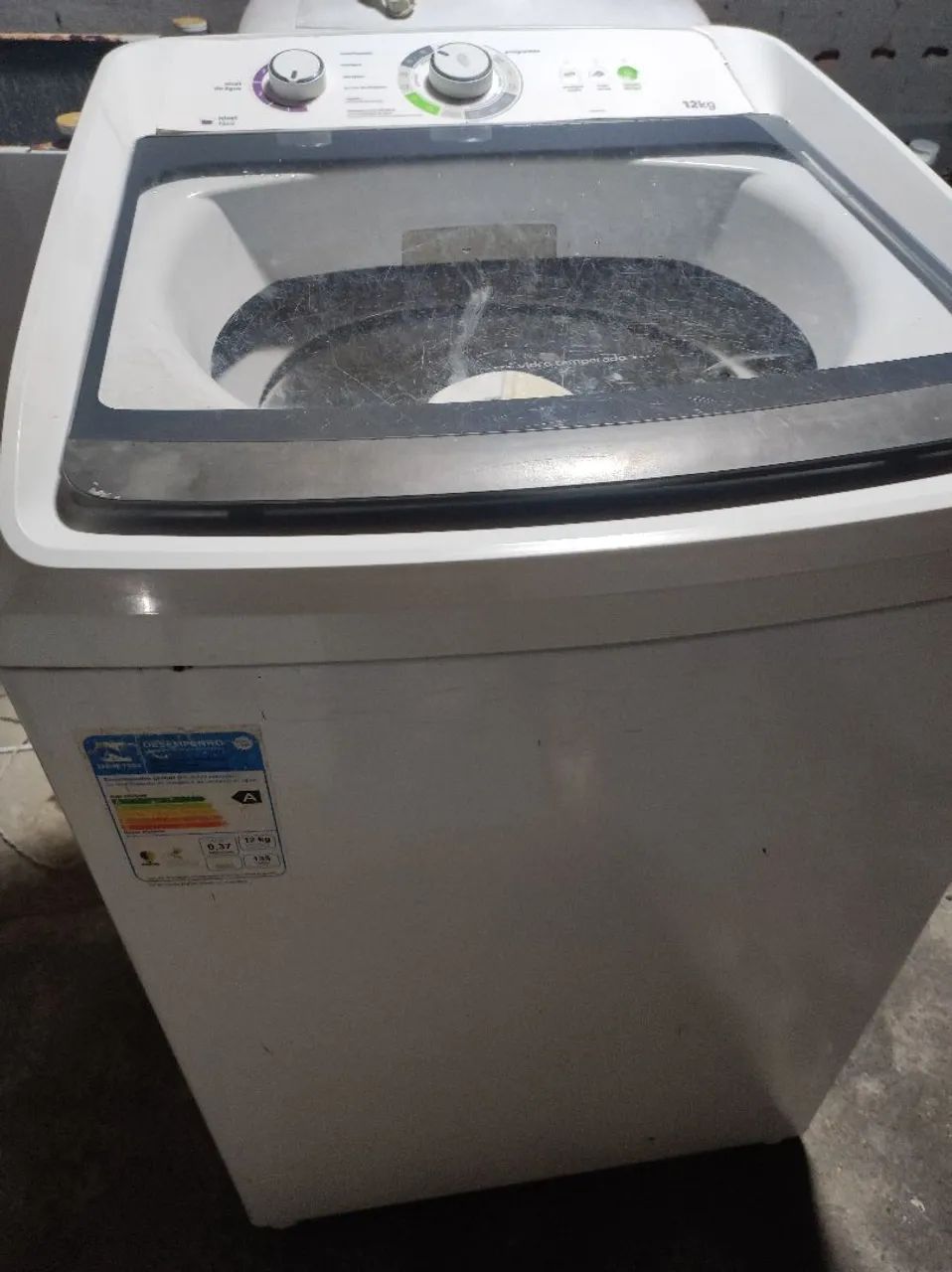 Máquina de lavar roupa com garantia ?