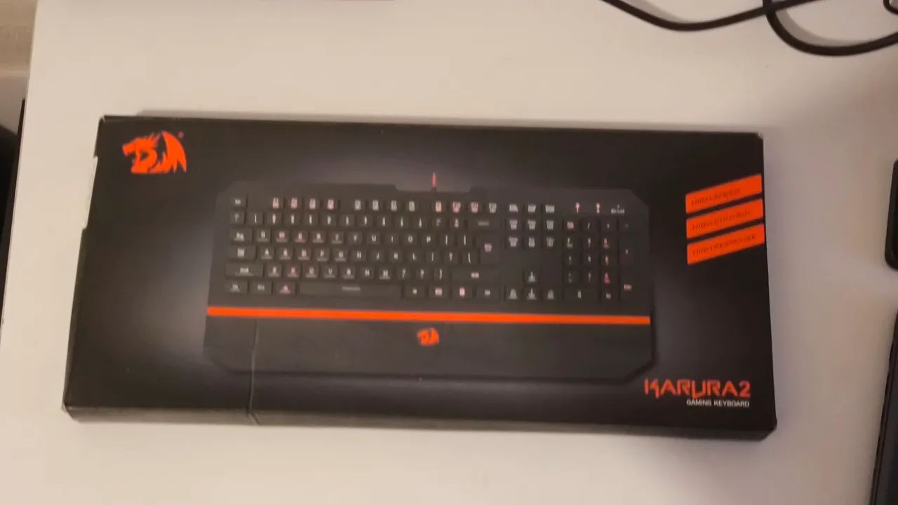 Teclado Redragon Kurama 2 preto