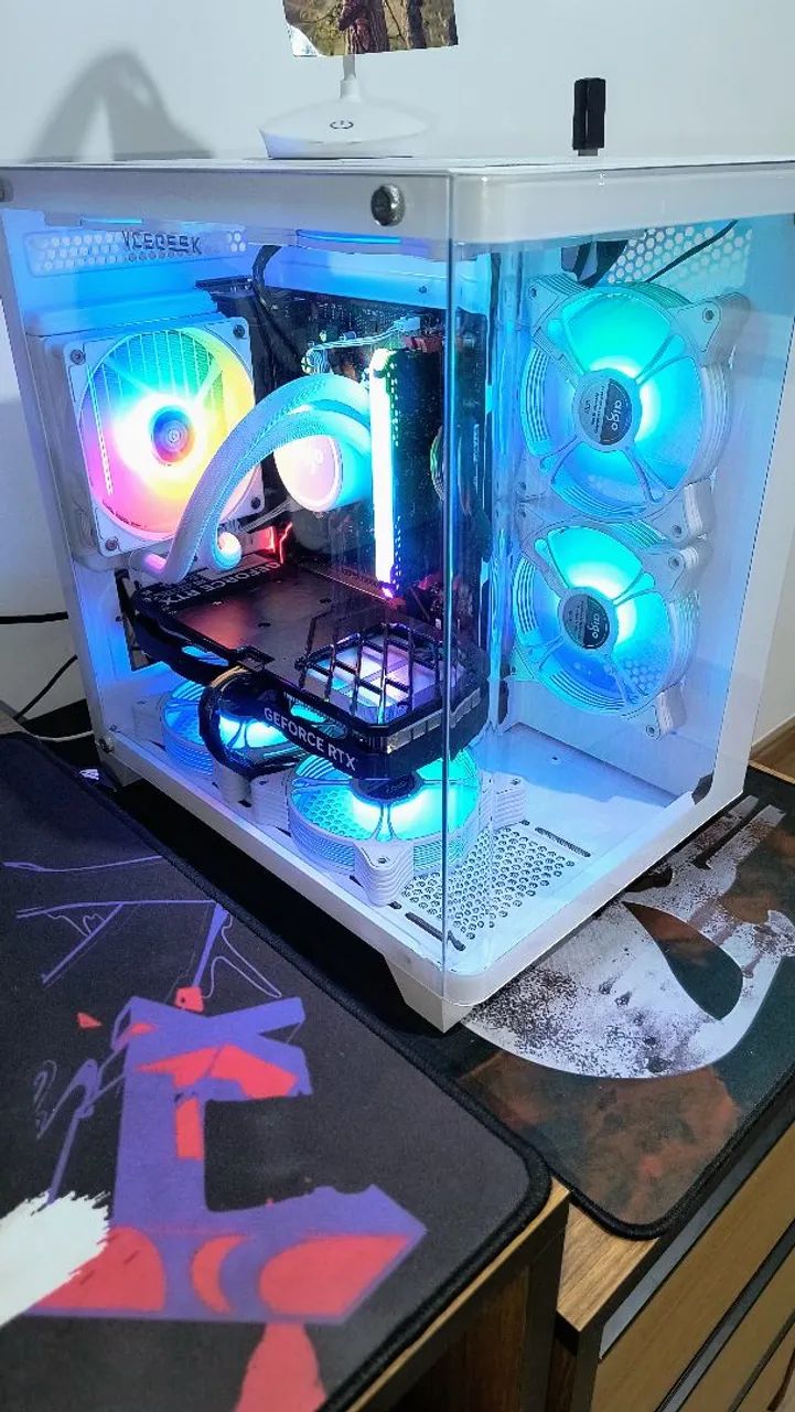 Pc gamer Rtx 4060 8G c/tela ultra gear 27 144hz - Foto 5