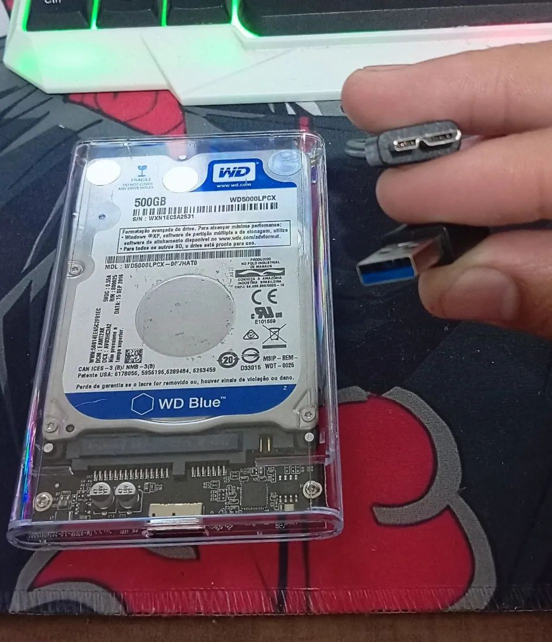HD interno + Case HD externo  - Foto 3