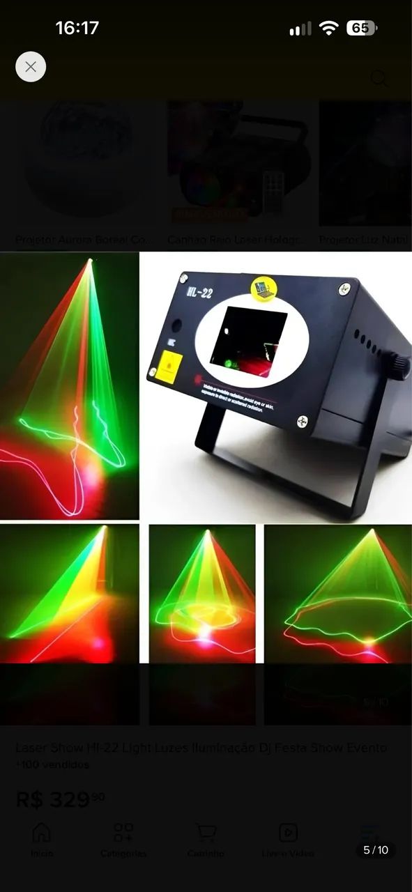 Laser show System 250mv HL22 - Foto 3