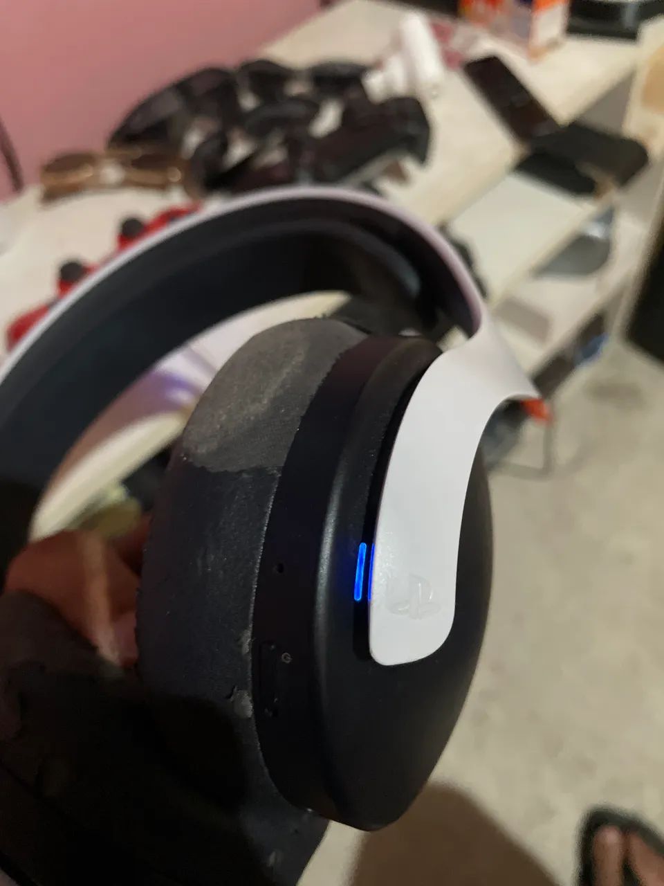 Headset Pulse 3D sem dongle e sem cabo e com marcas de uso, porém funcionando  - Foto 4