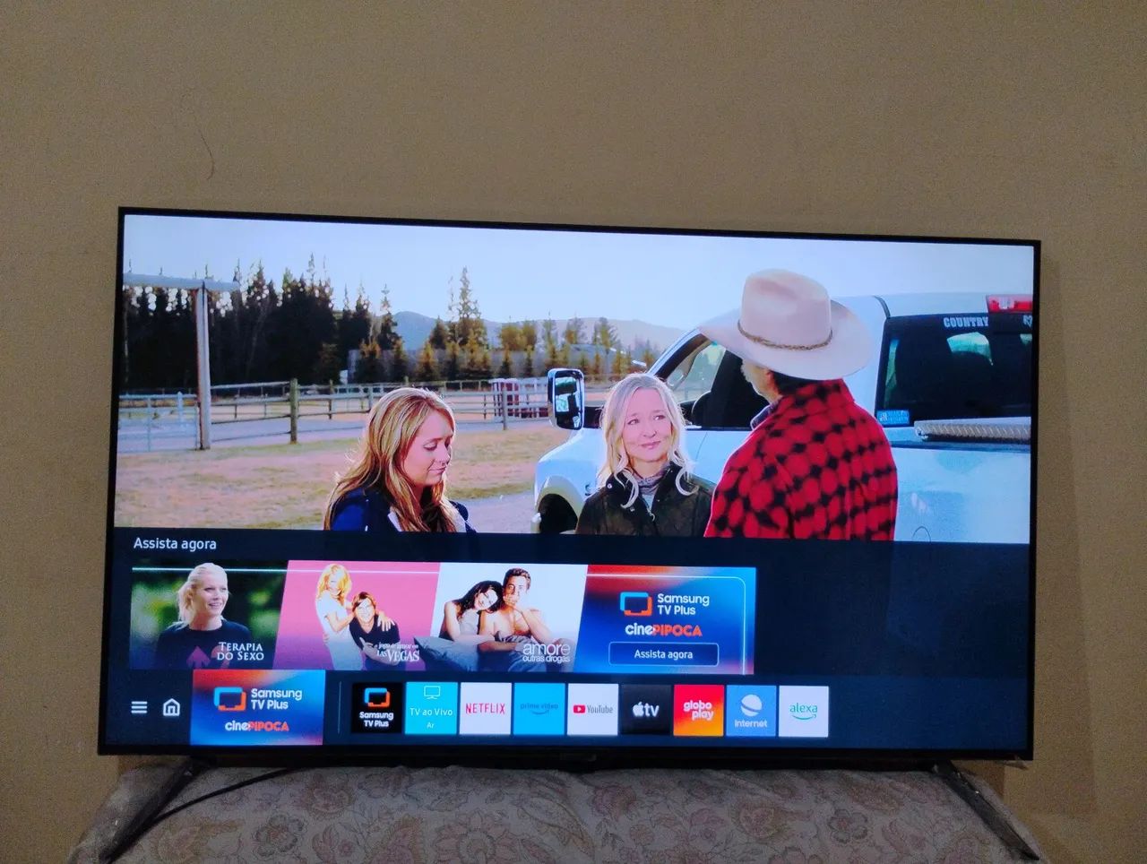 TV Smart 4K 43 polegadas Samsung - Foto 3