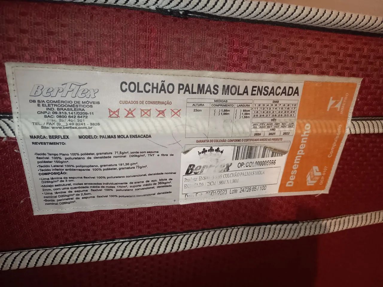 CAMA BOX CASAL (BASE + COLCHÃO DE MOLAS ENSACADAS) - Foto 5