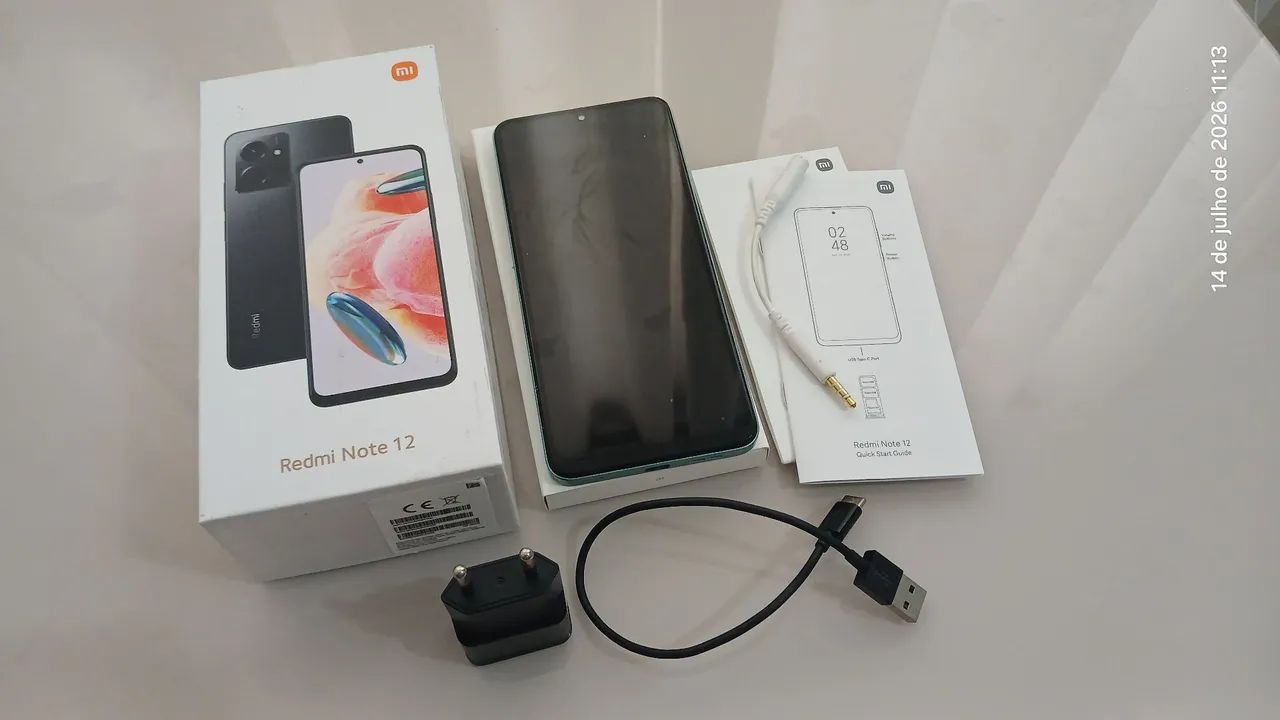 Celular Redimi note 12 USADO EM ÓTIMO ESTADO DE FUNCIONAMENTO 