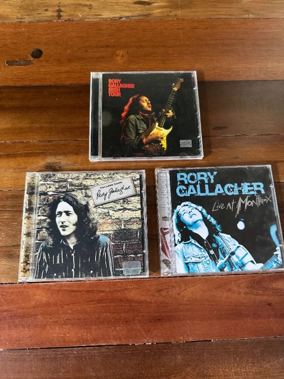 Rory Gallagher - Lote c/ 3 CDS