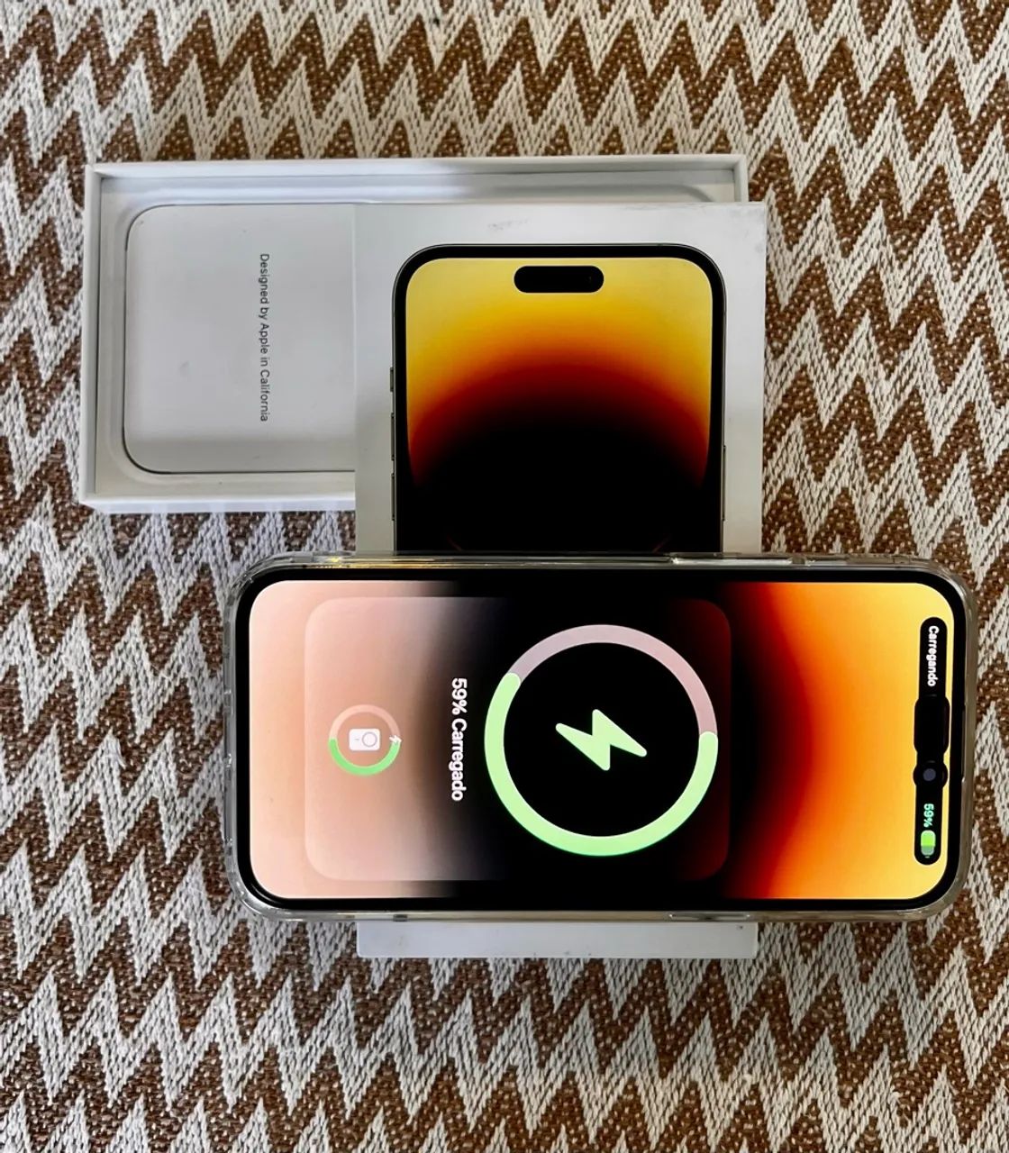 iPhone 14 Pro Max Gold Edition | 128Gb Extremamente Conservado! - Foto 3