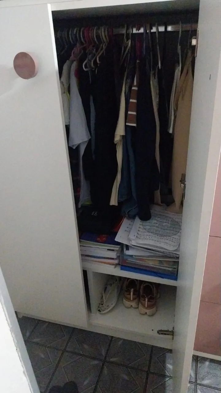 Beliche com Guarda-Roupa Integrado + 2 Colchões - Foto 4