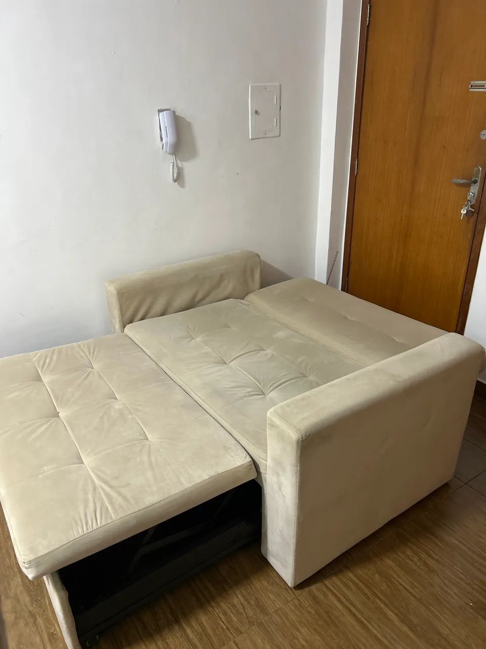 Sofá cama Bege - Foto 4