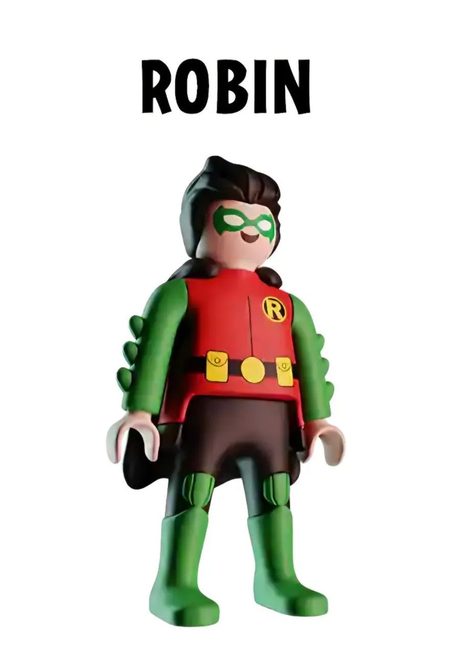 bonecos playmobil Dc kinder ovo  - Foto 2