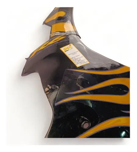 Spoiler Inferior Direito Avaria Yamaha Yzf R6 2008 Verde-escuro - Foto 5
