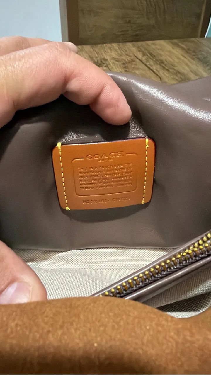 Bolsa de luxo COACH clone IMPECÁVEL - Foto 3