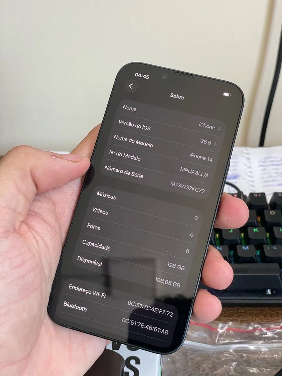 iPhone 14 Preto bateria 99%  - Foto 4