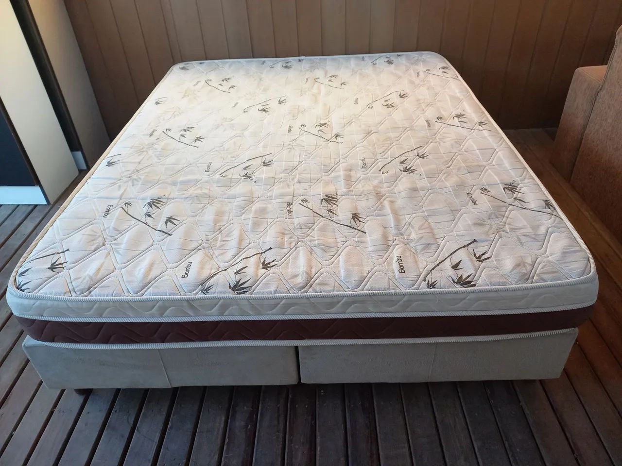 Vendo cama box Queen size - Foto 5